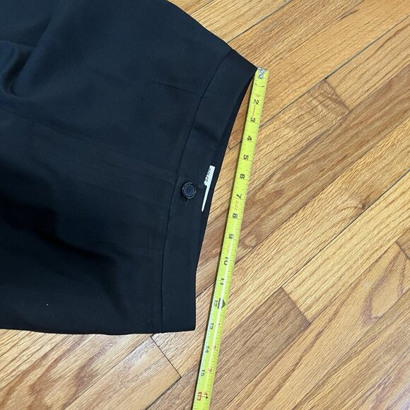 Dolce & Gabbana Slim Straight Leg Black Wool Blend Trouser Pants Size EU 42 - Picture 7 of 7
